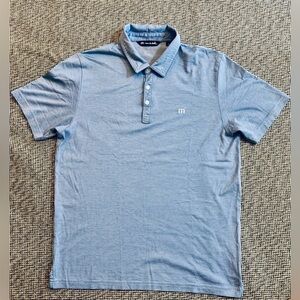 Travis Mathew Men’s, Pima Cotton, Golf Polo Shirt 👕 Size Large